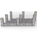 Galvanized welded gabion mesh basket stone cages gabion retaining wall for garden fence